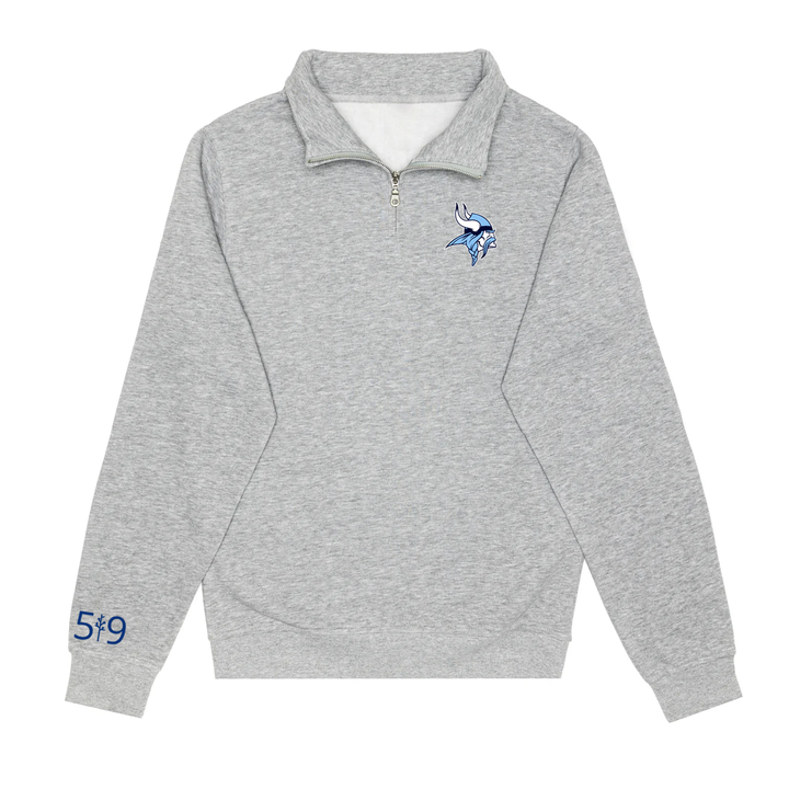 LUCAS EMBROIDERED 1/4 ZIP (UNISEX)
