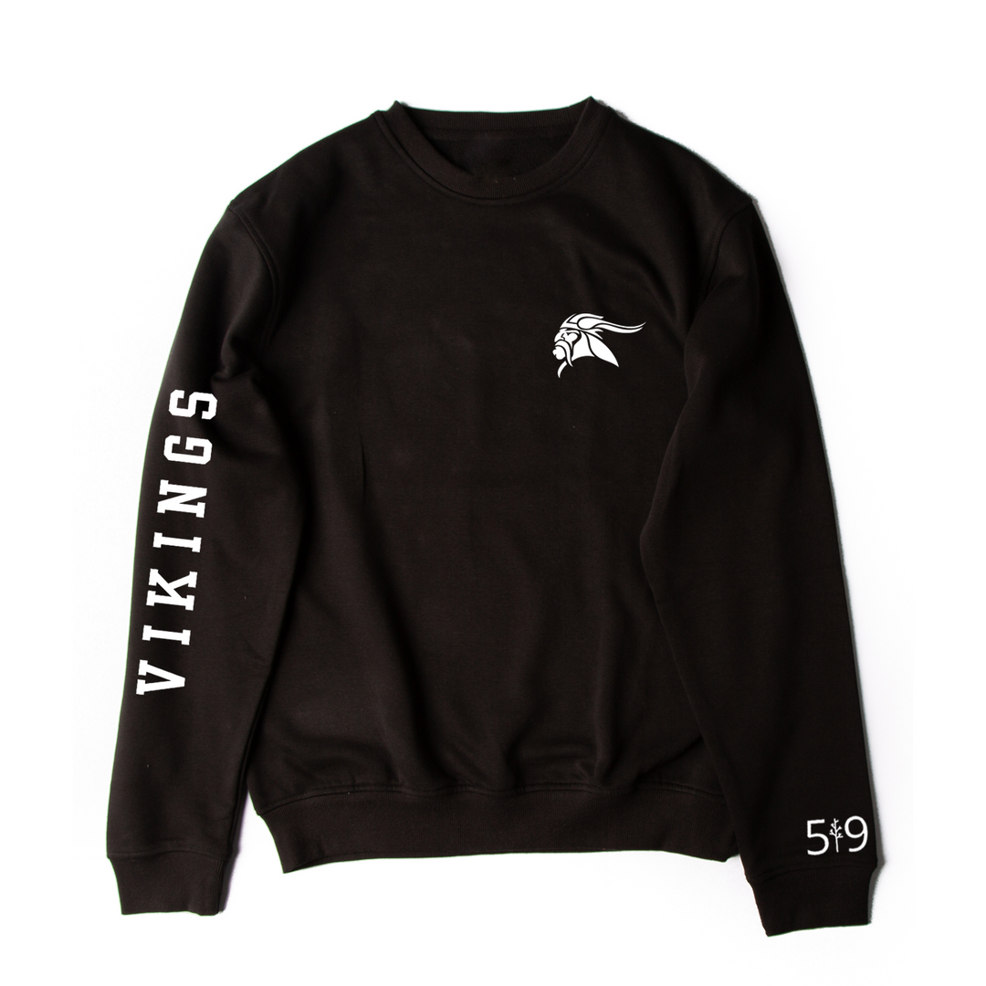 VIKINGS SLEEVE LOGO CREW (UNISEX)