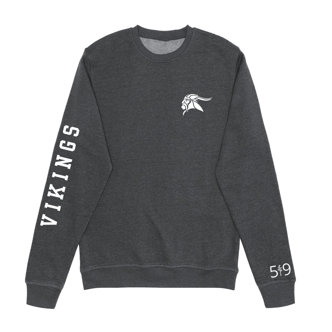 VIKINGS SLEEVE LOGO CREW (UNISEX)