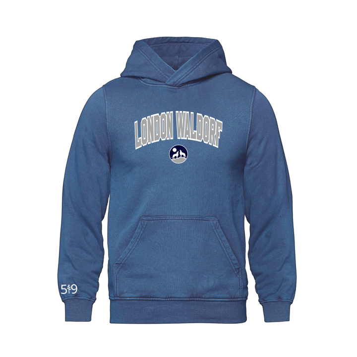 LONDON WALDORF VARSITY RETRO HOODIE (UNISEX)