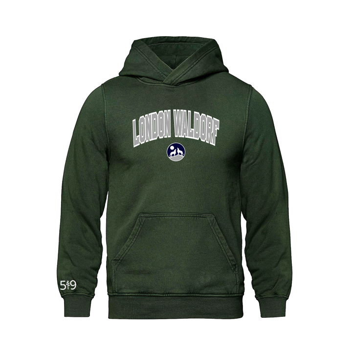 LONDON WALDORF VARSITY RETRO HOODIE (UNISEX)