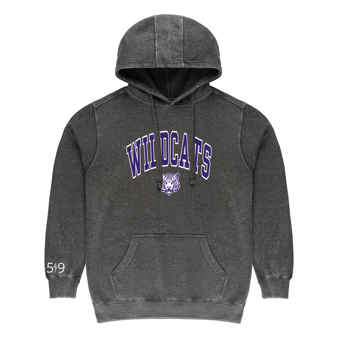WILDCATS VARSITY VINTAGE HOODIE (UNISEX)
