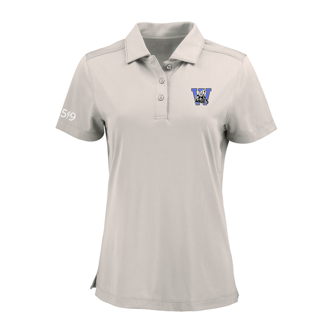 WILBERFORCE EMBROIDERED ATHLETIC POLO (WOMENS)