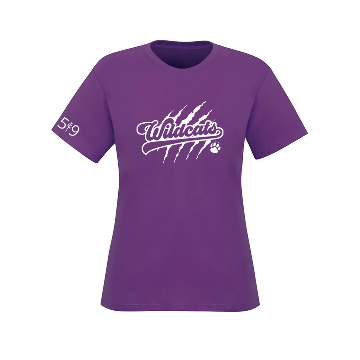 WILDCATS CLAW TEE (WOMENS)