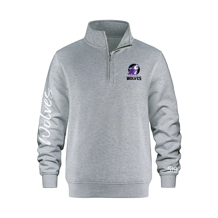WILFRID JURY SIGNATURE SLEEVE 1/4 ZIP (UNISEX)