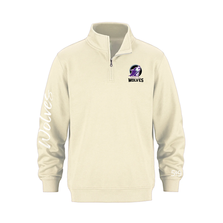 WILFRID JURY SIGNATURE SLEEVE 1/4 ZIP (UNISEX)