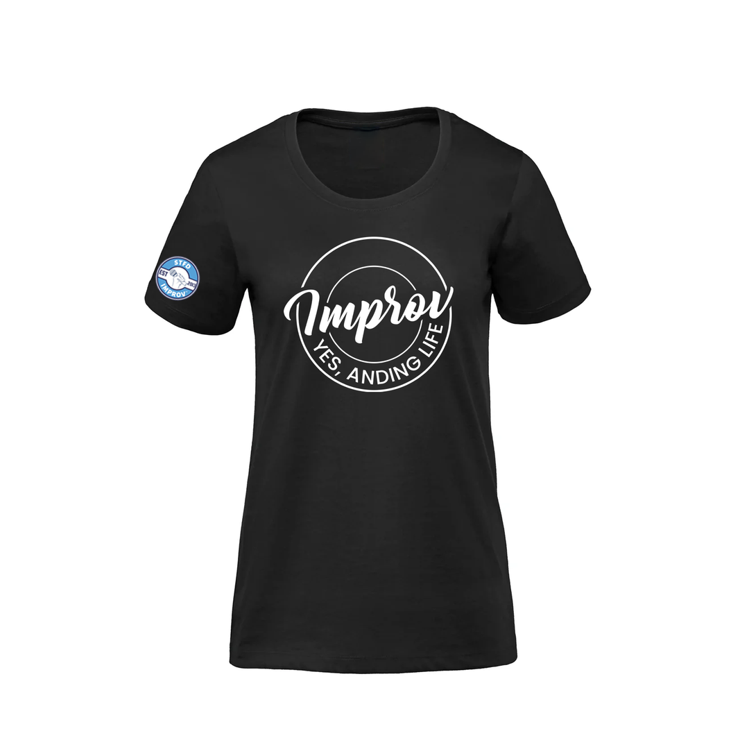 YES AND PREMIUM TEE (WOMENS)