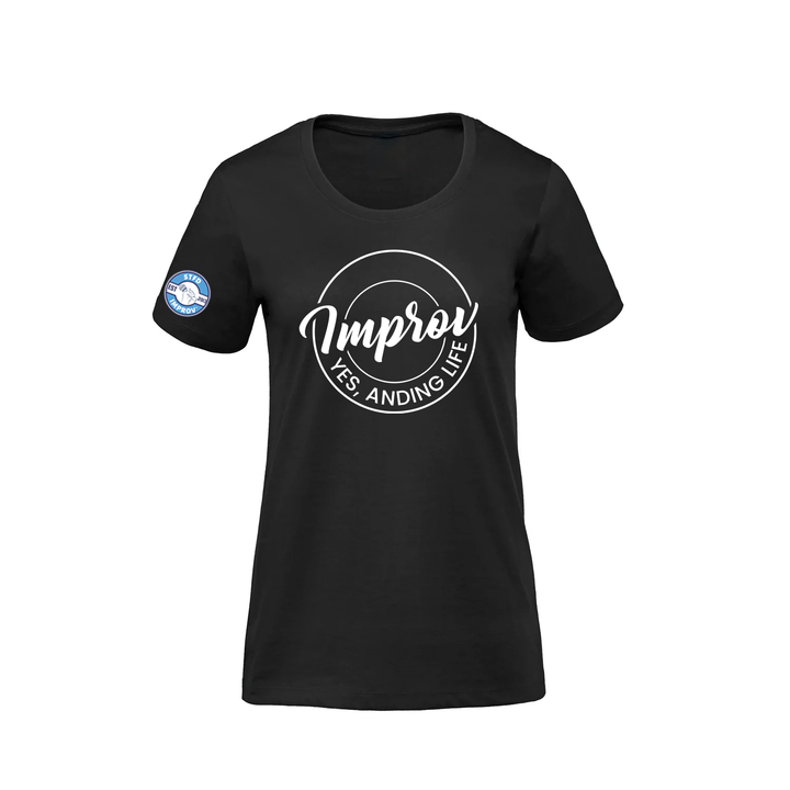 YES AND PREMIUM TEE (WOMENS)