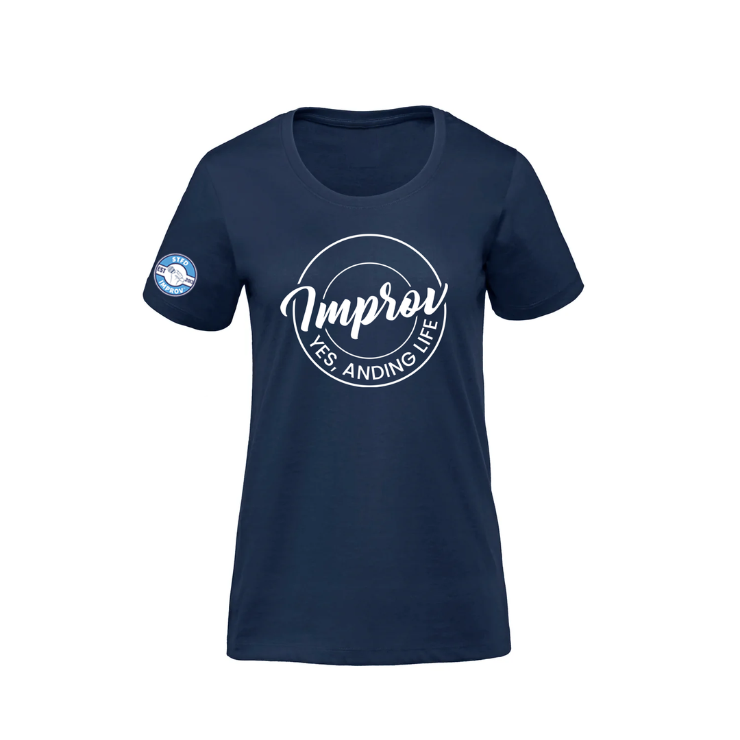 YES AND PREMIUM TEE (WOMENS)