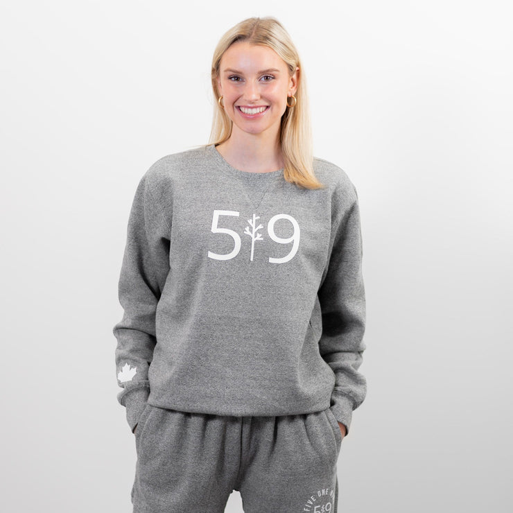 SALT AND PEPPER CREWNECK (UNISEX)