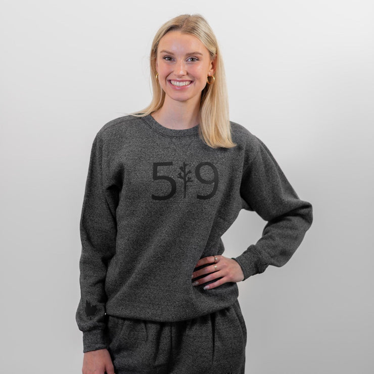 SALT AND PEPPER CREWNECK (UNISEX)