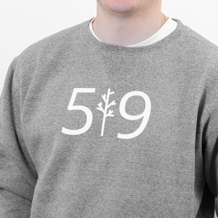 SALT AND PEPPER CREWNECK (UNISEX)