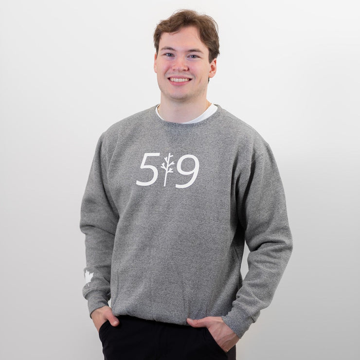 SALT AND PEPPER CREWNECK (UNISEX)