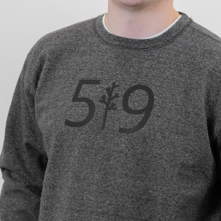 SALT AND PEPPER CREWNECK (UNISEX)