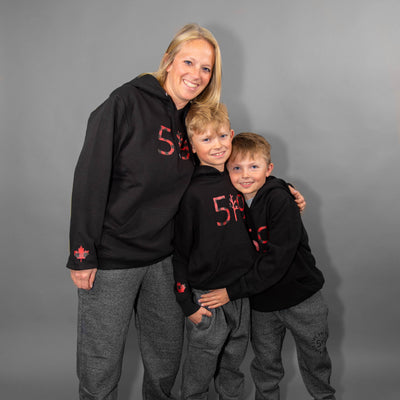 BUFFALO PLAID HOODIE (YOUTH)