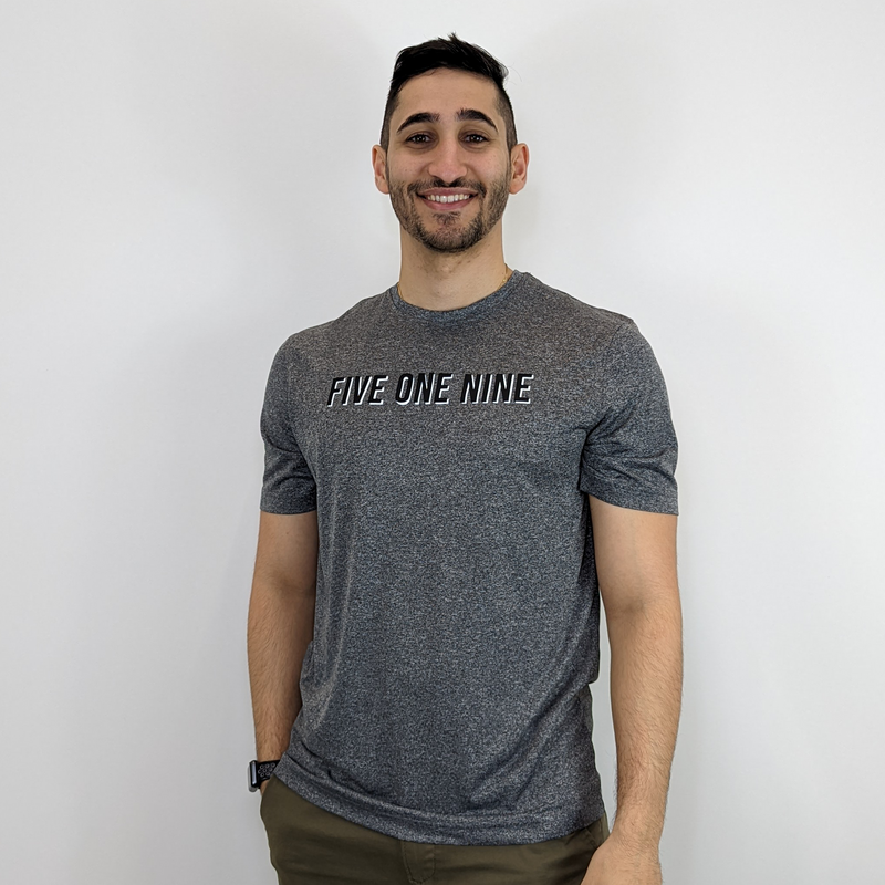 FIVE ONE NINE ATHLETIC TEE (MENS)