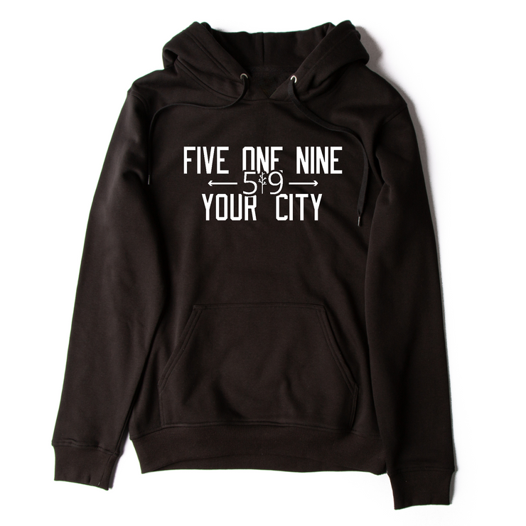 CUSTOMIZABLE CITY HOODIE (UNISEX)