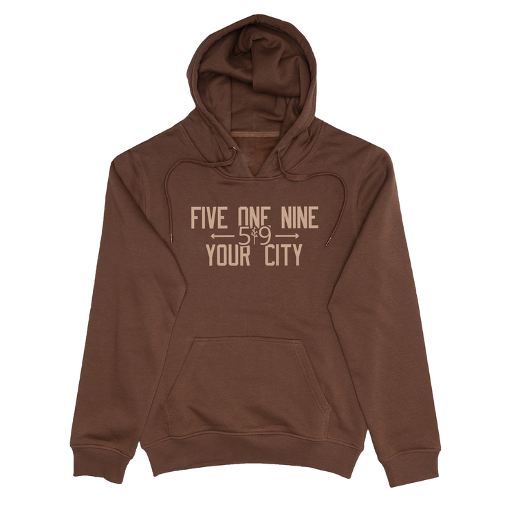 CUSTOMIZABLE CITY HOODIE (UNISEX)