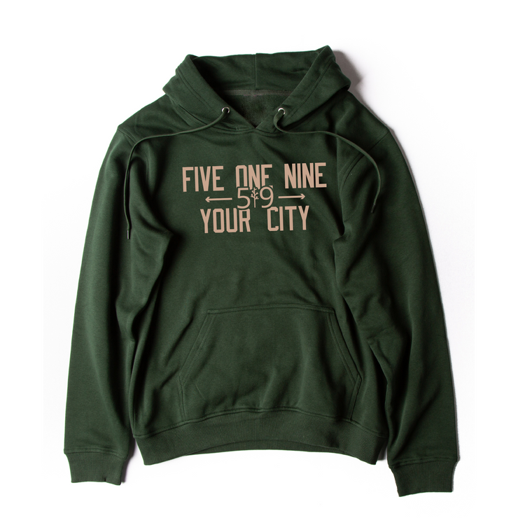 CUSTOMIZABLE CITY HOODIE (UNISEX)