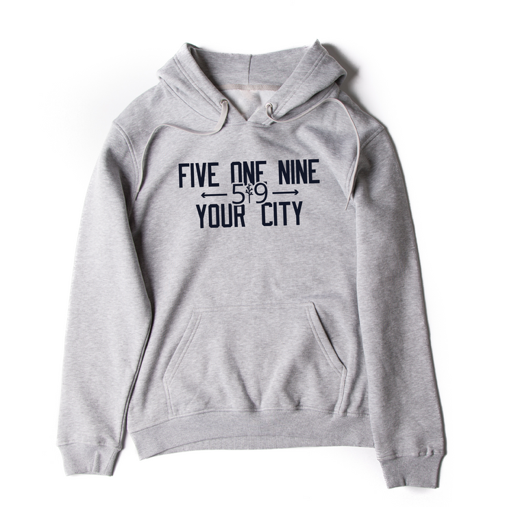 CUSTOMIZABLE CITY HOODIE (UNISEX)