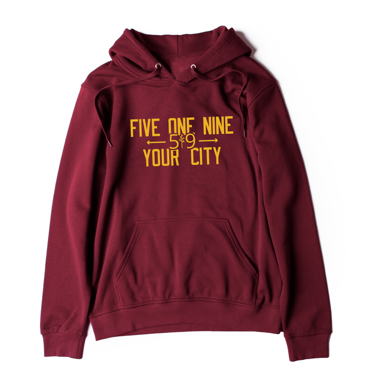 CUSTOMIZABLE CITY HOODIE (UNISEX)