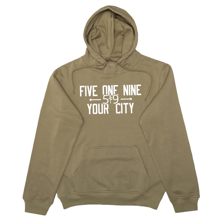 CUSTOMIZABLE CITY HOODIE (UNISEX)