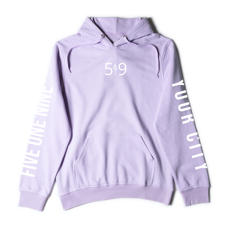 CUSTOMIZABLE CITY SLEEVE LOGO HOODIE