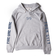 CUSTOMIZABLE CITY SLEEVE LOGO HOODIE