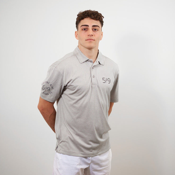 CLASSIC HEATHERED POLO (MENS)