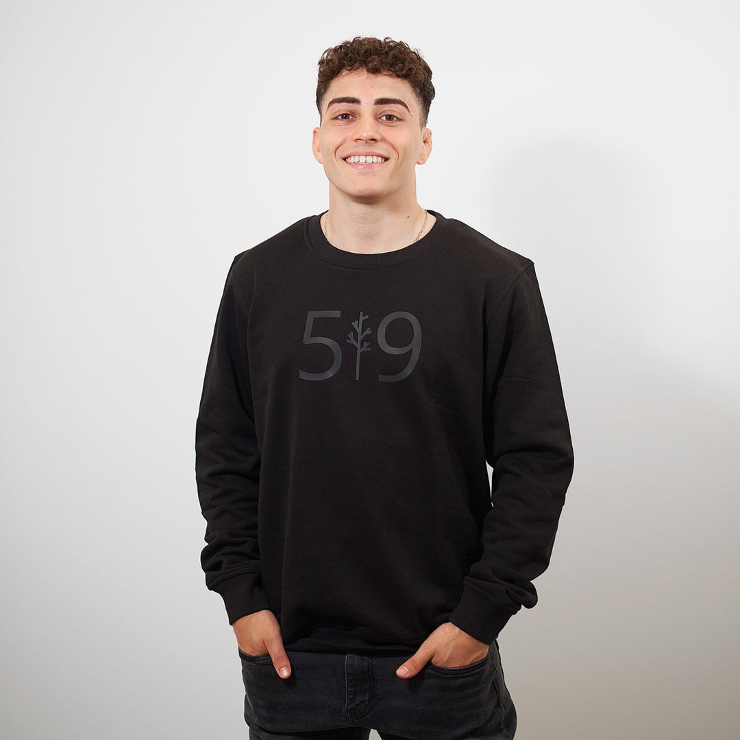 BLACK OUT CREW (UNISEX)