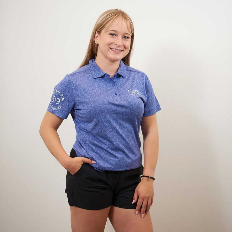 CLASSIC HEATHERED POLO (WOMENS)