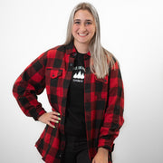 HEART OF THE 519 FLANNEL SHIRT (UNISEX)