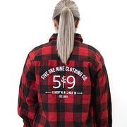 HEART OF THE 519 FLANNEL SHIRT (UNISEX)